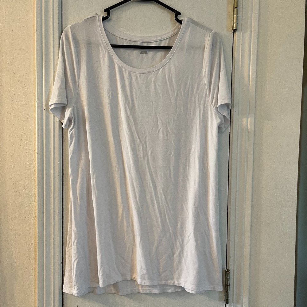 White Amazon Essentials Tunic